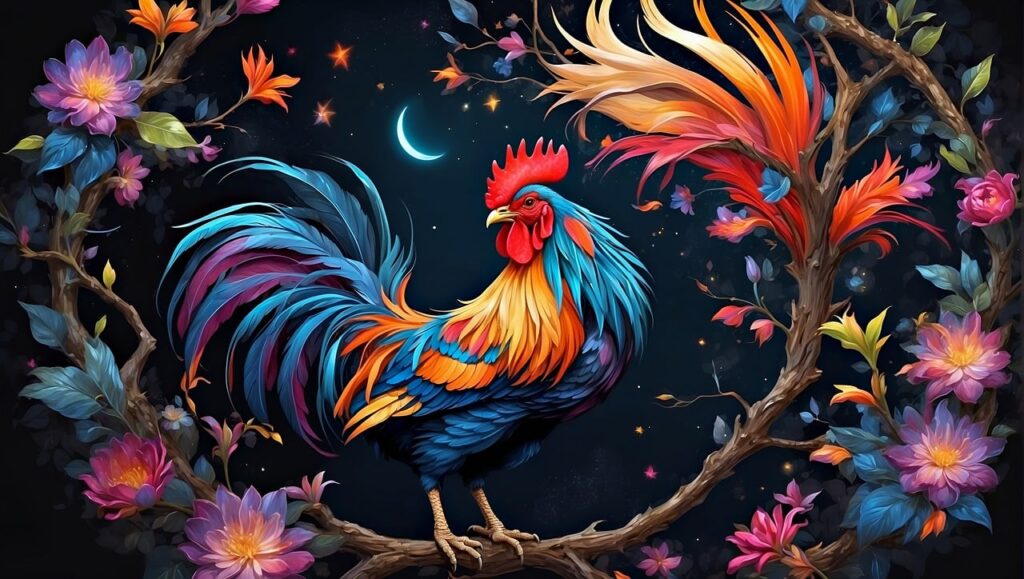 ai generated, nature, rooster-8687442.jpg